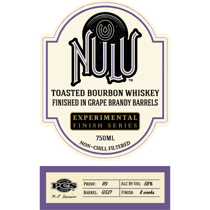 Nulu Toasted Bourbon Finished in Grape Brandy Barrels - Goro's Liquor