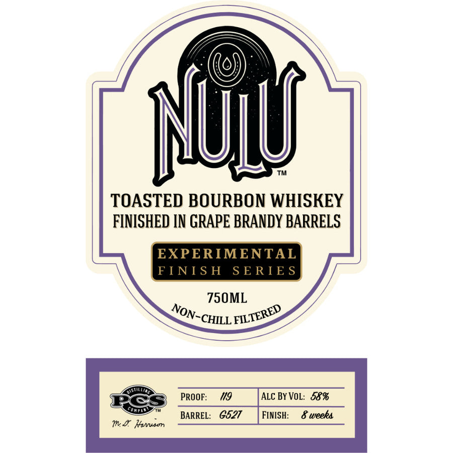 Nulu Toasted Bourbon Finished in Grape Brandy Barrels - Goro's Liquor