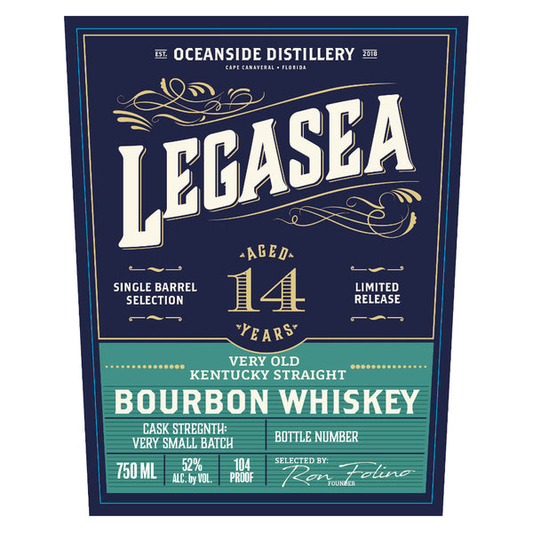 Oceanside Distillery Legasea 14 Year Old Straight Bourbon - Goro's Liquor