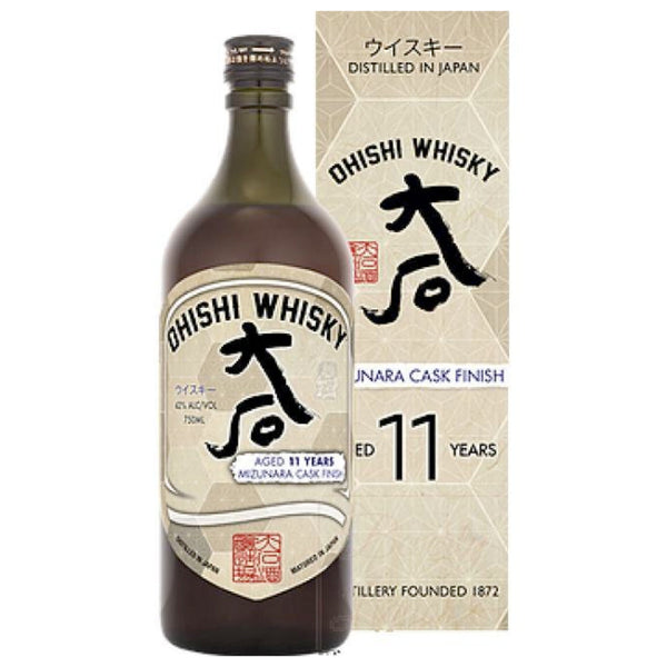 Ohishi 11 Year Old Mizunara Cask Finish Whisky - Goro's Liquor