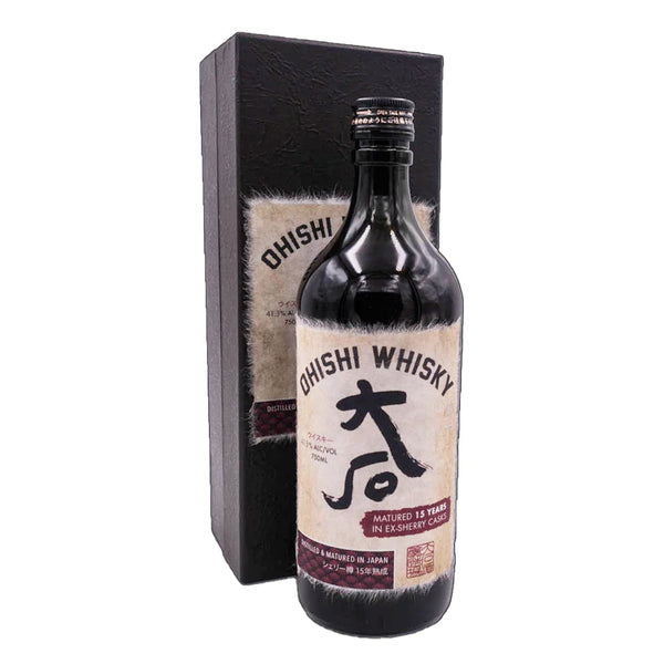 Ohishi 15 Year Old Sherry Cask Whisky - Goro's Liquor