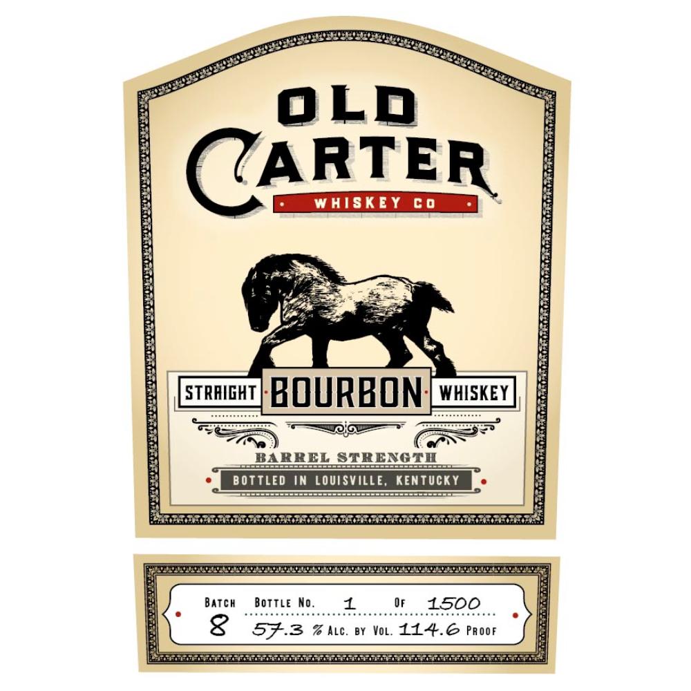 Old Carter Barrel Strength Batch 8 - Goro's Liquor