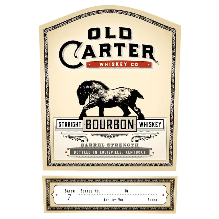 Old Carter Straight Bourbon Small Batch 7 - Goro's Liquor