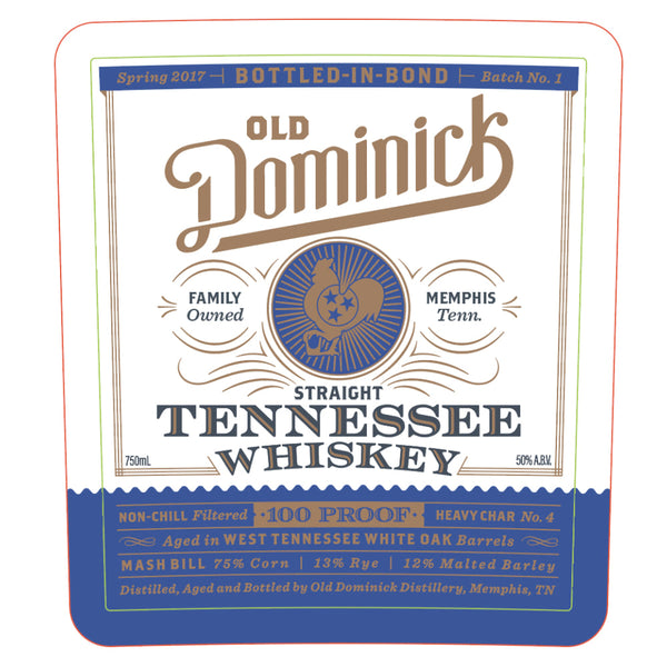 Old Dominick Bottled in Bond Straight Tennessee Whiskey - Goro's Liquor