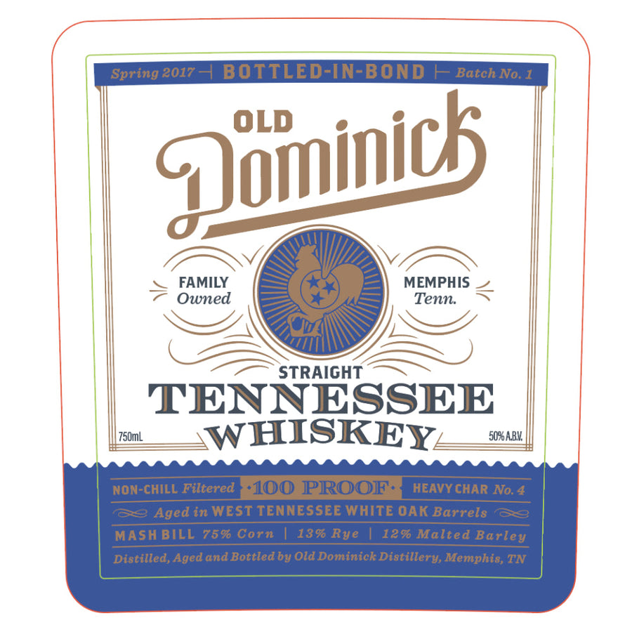 Old Dominick Bottled in Bond Straight Tennessee Whiskey - Goro's Liquor