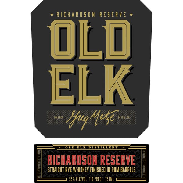 Old Elk Richardson Reserve Straight Rye - Goro's Liquor