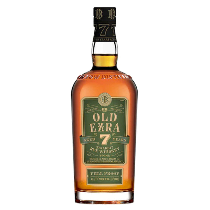 Old Ezra 7 Year Old Straight Rye Whiskey - Goro's Liquor