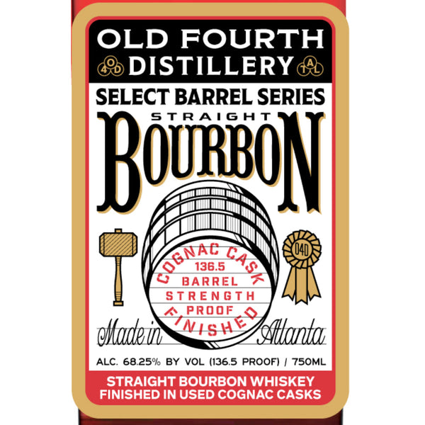 Old Fourth Select Barrel Series Bourbon Cognac Cask Finished - Goro's Liquor