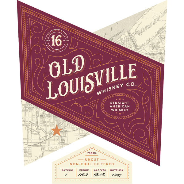 Old Louisville 16 Year Old Straight American Whiskey - Goro's Liquor