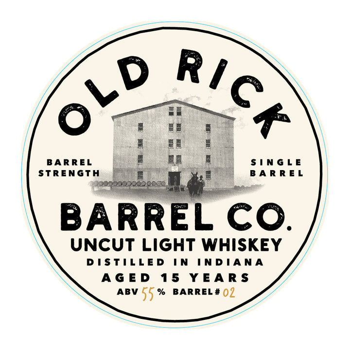 Old Rick Barrel Co. 15 Year Old Uncut Light Whiskey - Goro's Liquor