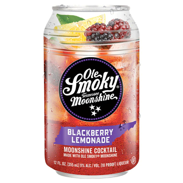 Ole Smoky Blackberry Lemonade Moonshine Cocktail 4pk - Goro's Liquor