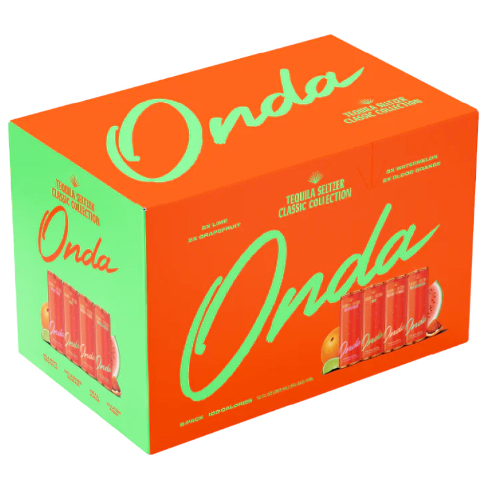 Onda Tequila Seltzer Classic Collection 8 Pack - Goro's Liquor