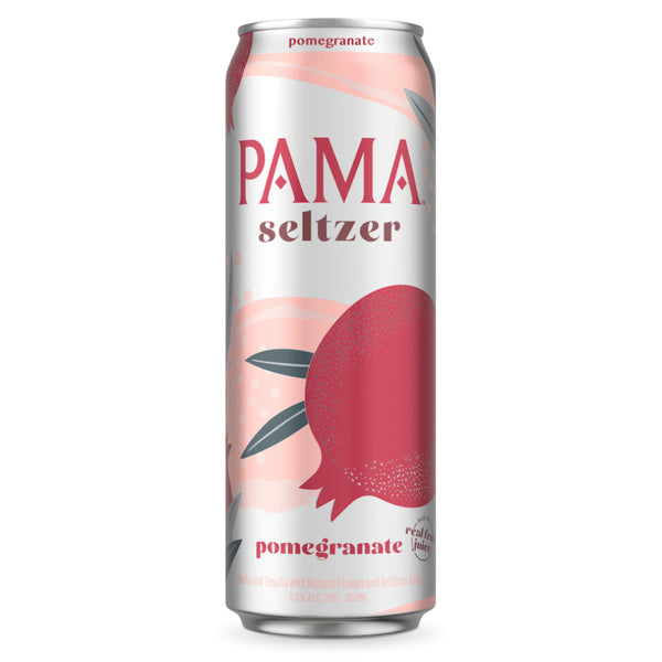 PAMA Seltzer Pomegranate 4pk - Goro's Liquor