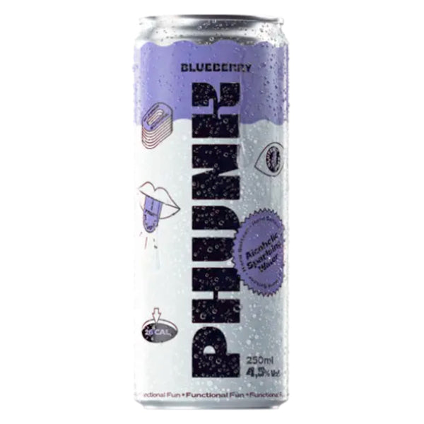 Phunk Blueberry Hard Seltzer by Sara Sampaio - Goro's Liquor