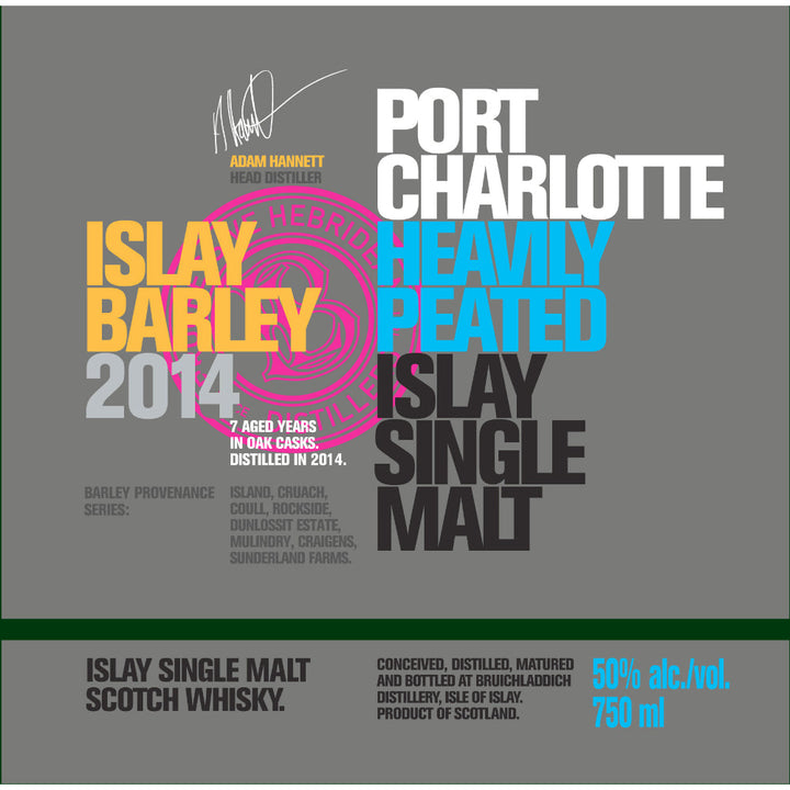 Port Charlotte Islay Barley 2014 - Goro's Liquor