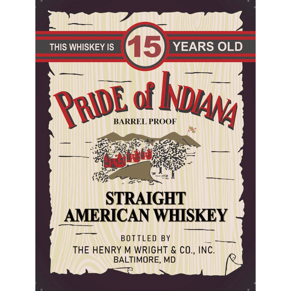 Pride of Indiana 15 Year Old Straight American Whiskey - Goro's Liquor