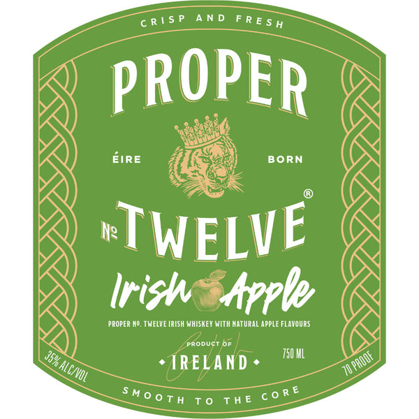 Proper No. Twelve Irish Apple Whiskey by Conor Mcgregor 1L - Goro's Liquor