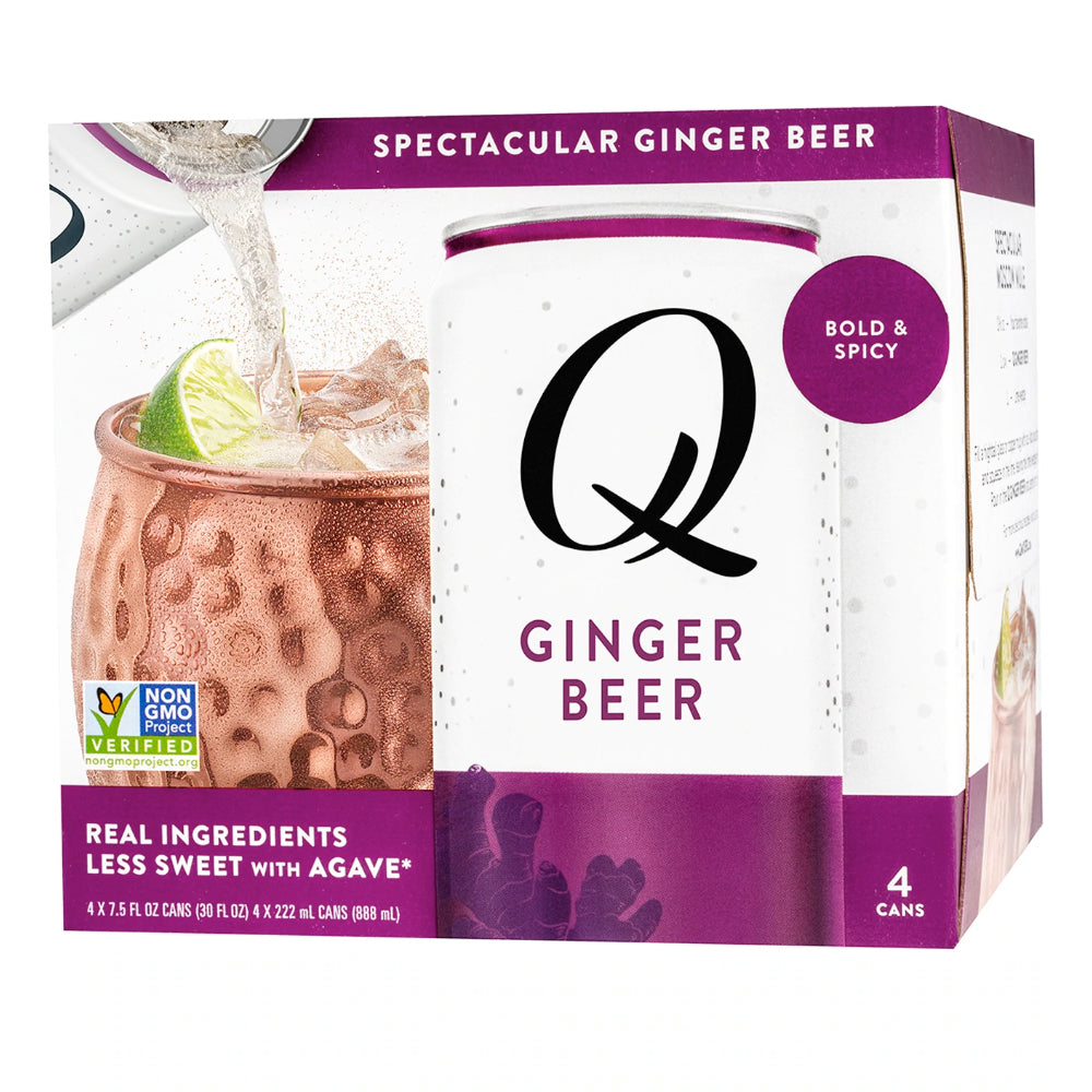 Q Ginger Beer by Joel McHale 4pk - Goro's Liquor