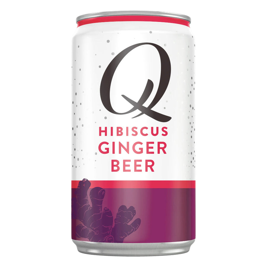 Q Hibiscus Ginger Beer by Joel McHale 4pk - Goro's Liquor