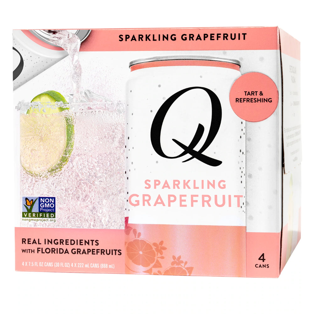 Q Sparkling Grapefruit by Joel McHale 4pk - Goro's Liquor