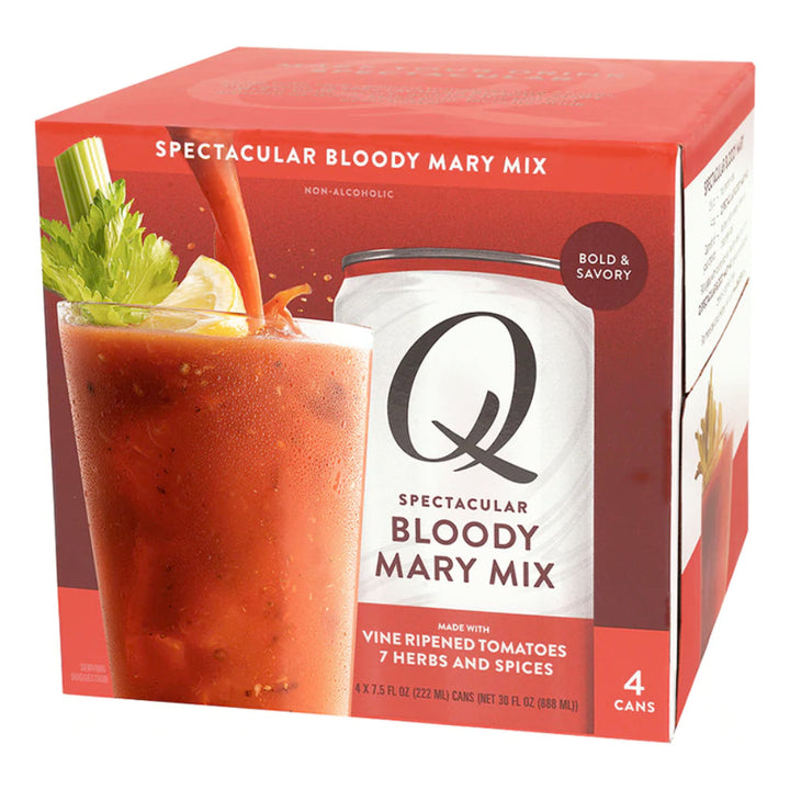 Q Spectacular Bloody Mary Mix by Joel McHale 4pk - Goro's Liquor