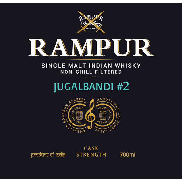 Rampur Jugalbandi #2 Single Malt Indian Whisky - Goro's Liquor