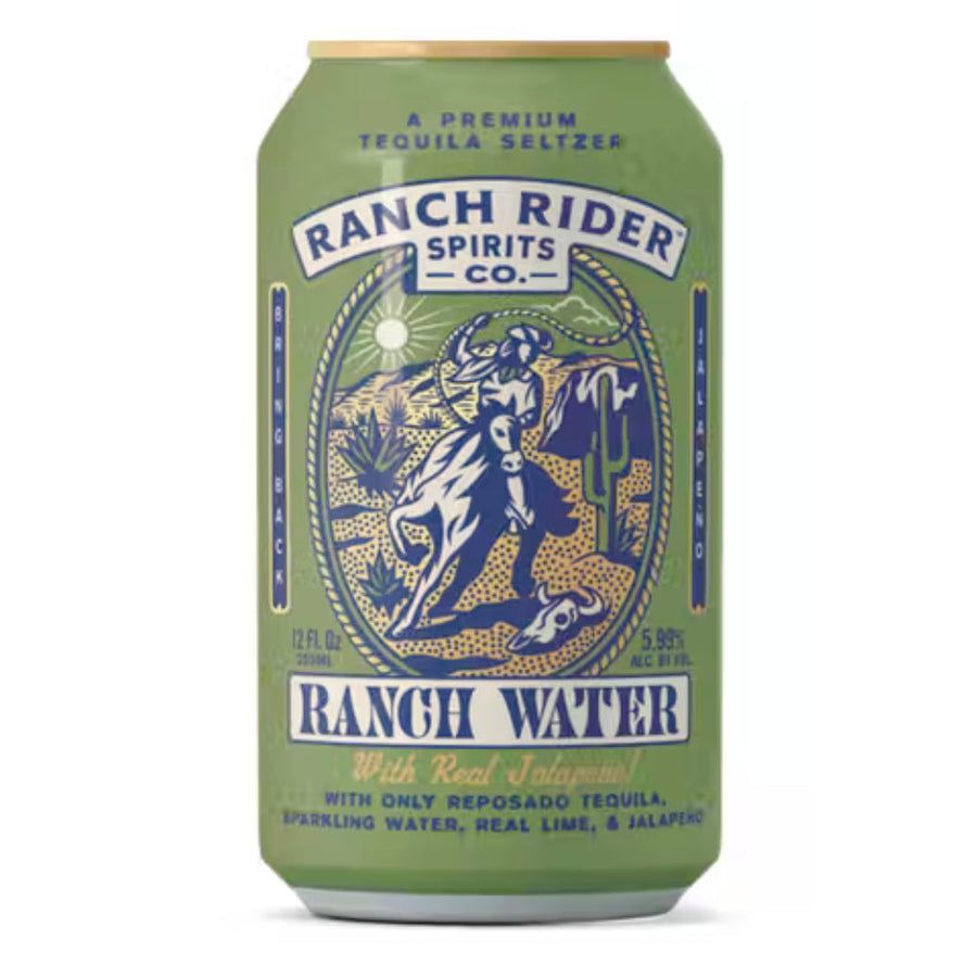 Ranch Rider Jalapeño Ranch Water 4PK - Goro's Liquor