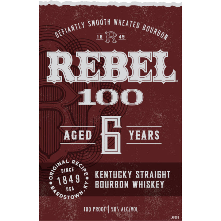 Rebel 100 6 Year Old Bourbon - Goro's Liquor