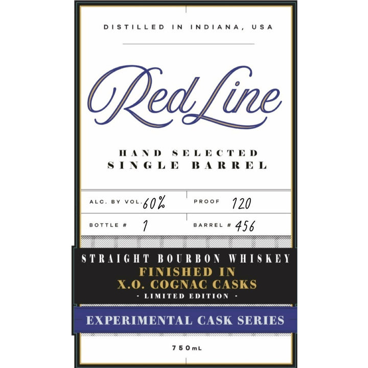 Red Line Experimental Cask Bourbon Finished in X.O. Cognac Casks - Goro's Liquor