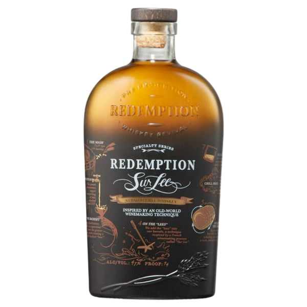 Redemption Sur Lee Straight Rye Whiskey - Goro's Liquor