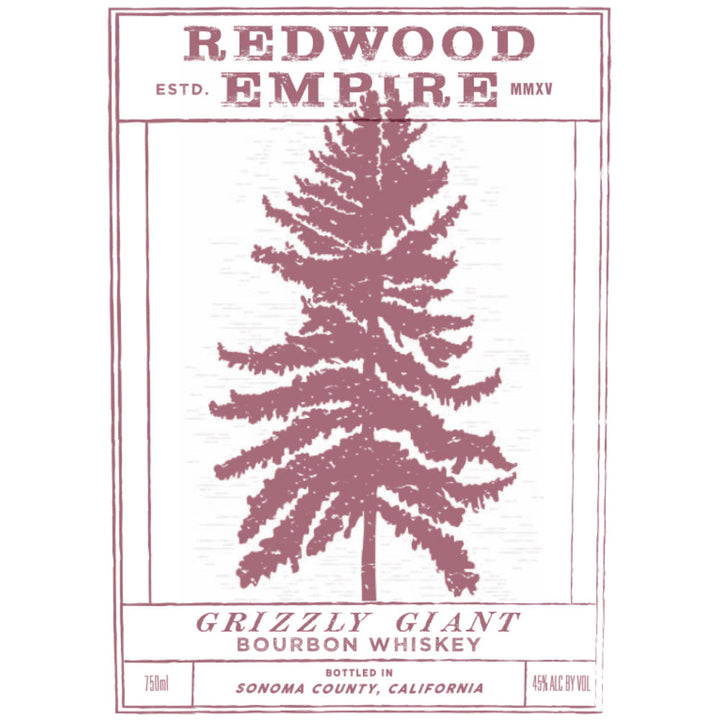 Redwood Empire Grizzly Giant Bourbon - Goro's Liquor