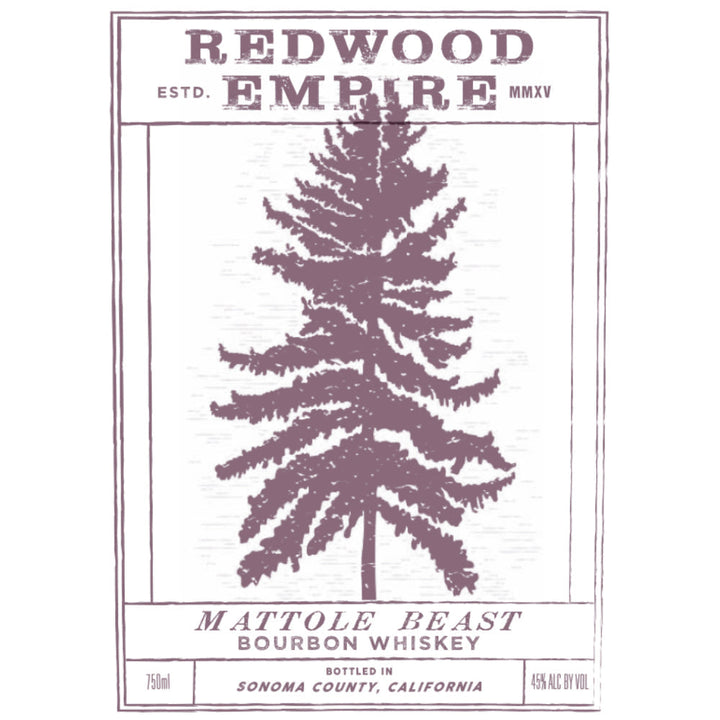 Redwood Empire M Attole Beast Bourbon - Goro's Liquor