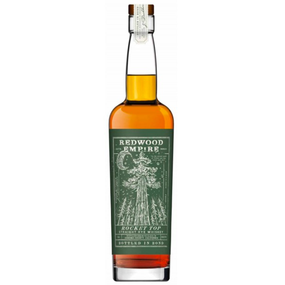 Redwood Empire Rocket Top Straight Rye Whiskey Bundle - Goro's Liquor