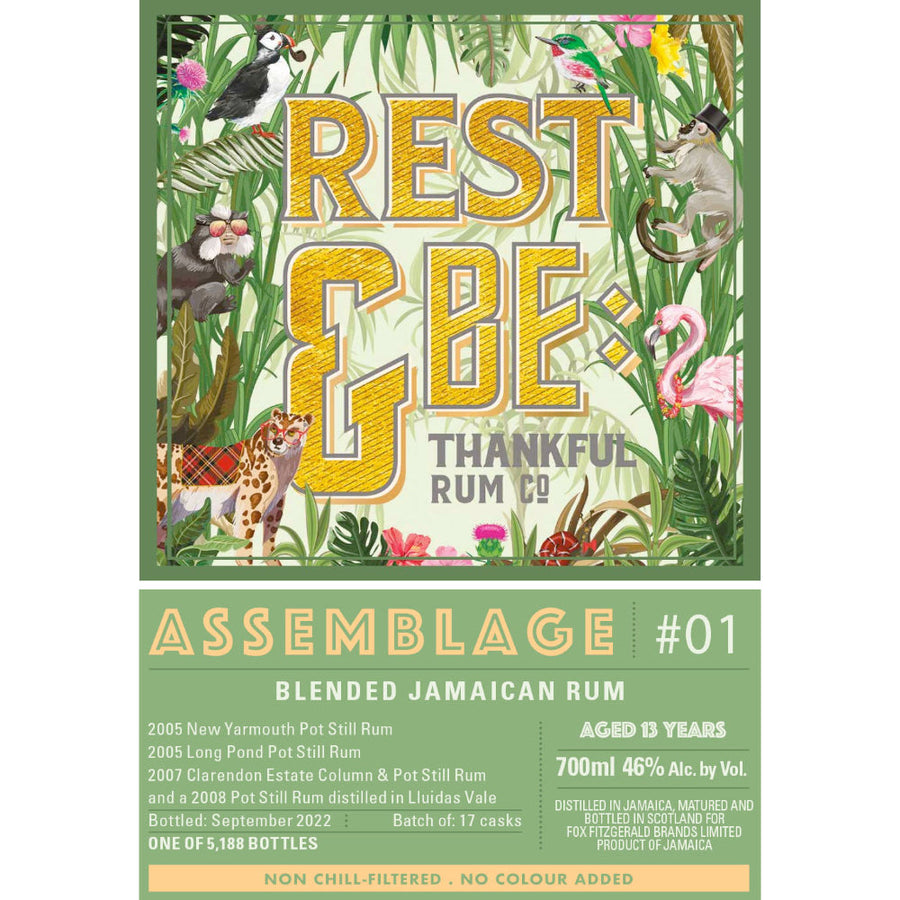 Rest & Be Thankful Rum Assemblage #01 - Goro's Liquor