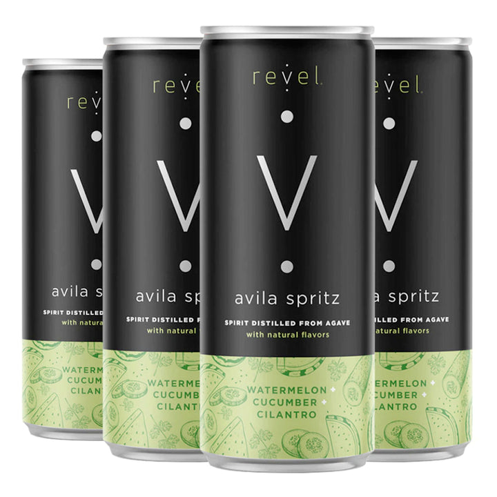 Revel Avila Spritz - Watermelon + Cucumber + Cilantro 12PK - Goro's Liquor