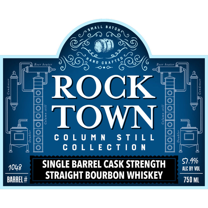 Rock Town Column Still Collection Single Barrel Cask Strength Straight Bourbon - Goro's Liquor