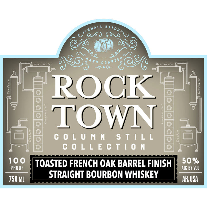 Rock Town Column Still Collection Toasted French Oak Finish Straight Bourbon - Goro's Liquor