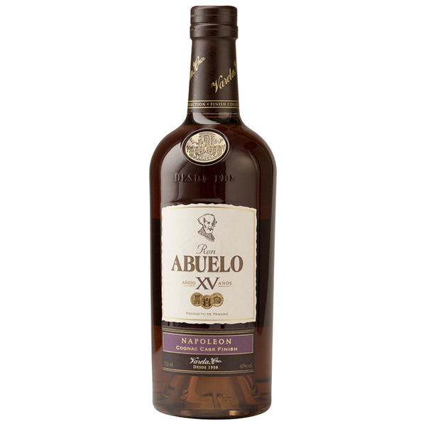 Ron Abuelo XV Añejo Napoleon Cognac Cask Finish - Goro's Liquor