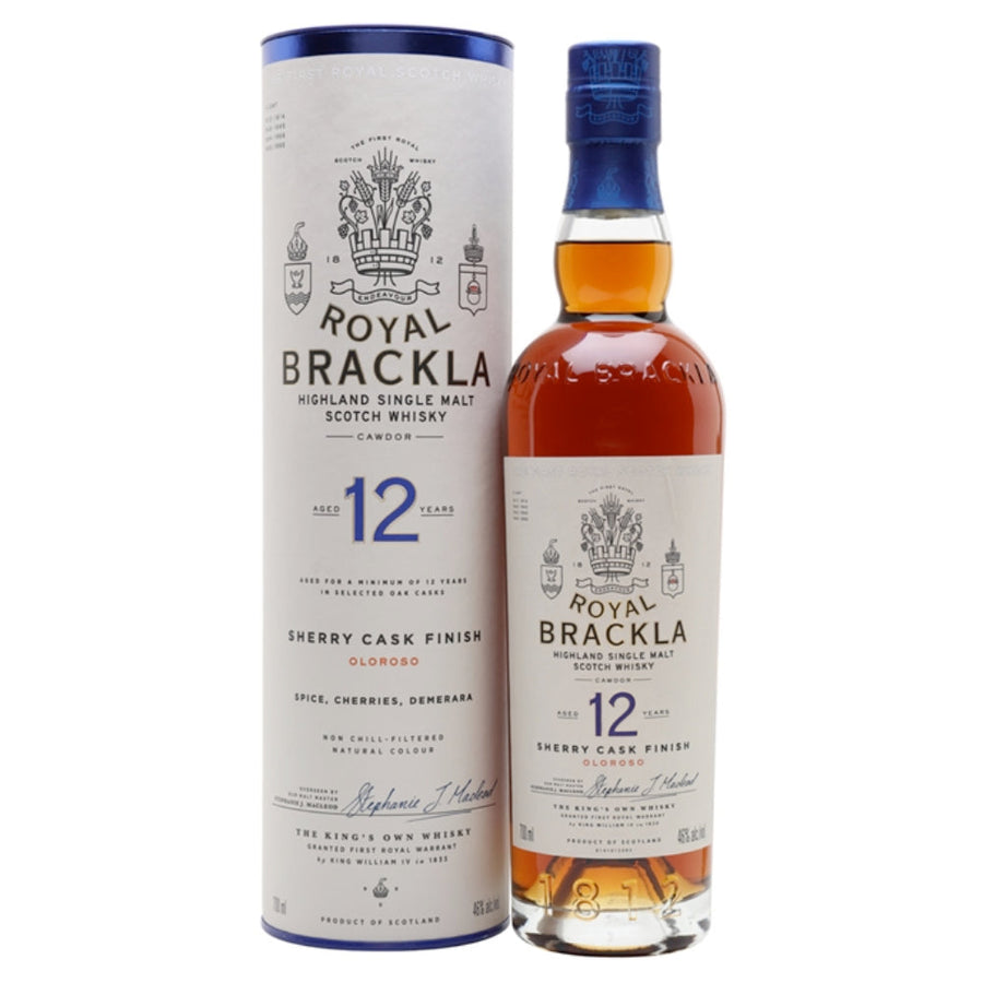 Royal Brackla 12 Years Old Oloroso Sherry Cask Finish - Goro's Liquor