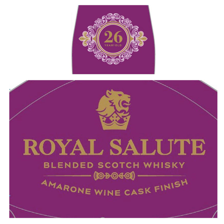 Royal Salute 26 Year Old Amarone Wine Cask Finish - Goro's Liquor