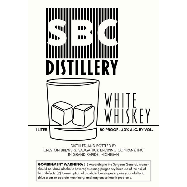 SBC Distillery White Whiskey - Goro's Liquor