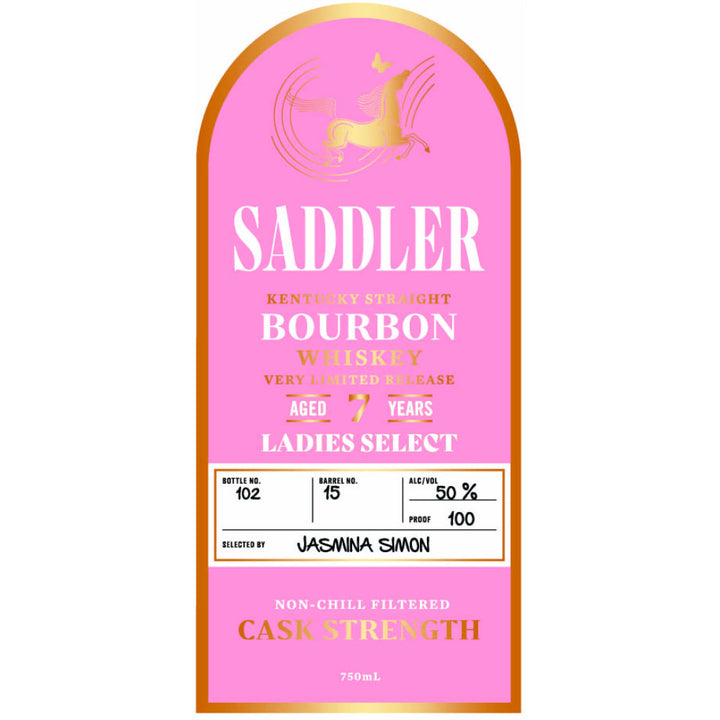 Saddler 7 Year Old Ladies Select Kentucky Straight Bourbon - Goro's Liquor