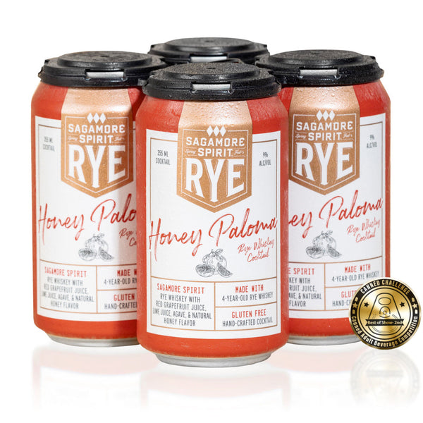 Sagamore Spirit Honey Paloma Canned Cocktail 4PK - Goro's Liquor