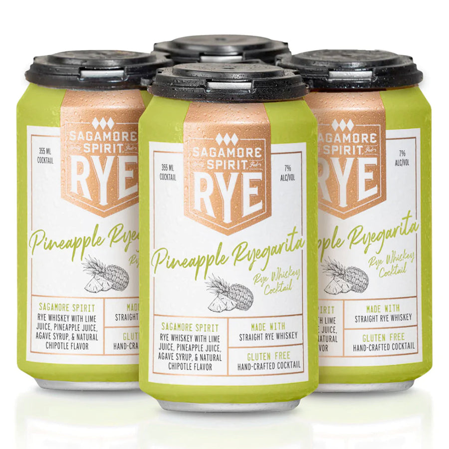 Sagamore Spirit Pineapple Ryegarita Canned Cocktail 4PK - Goro's Liquor