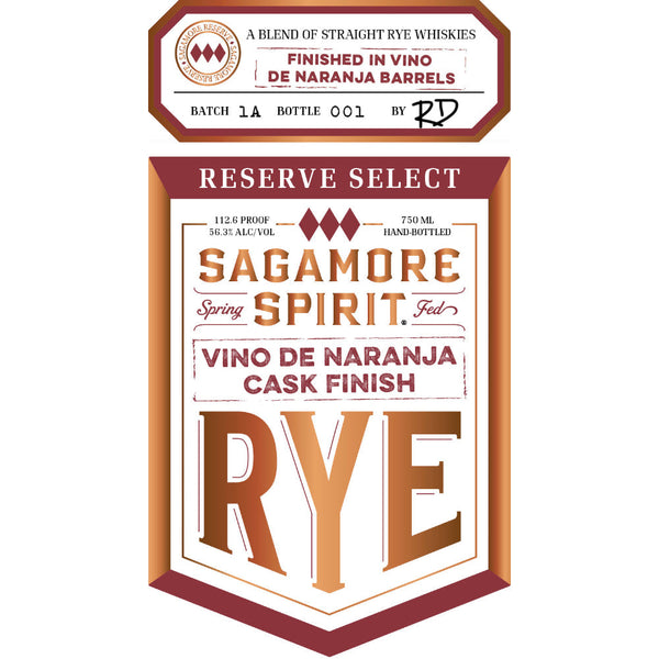 Sagamore Spirit Reserve Select Vino de Naranja Cask Finish Rye - Goro's Liquor