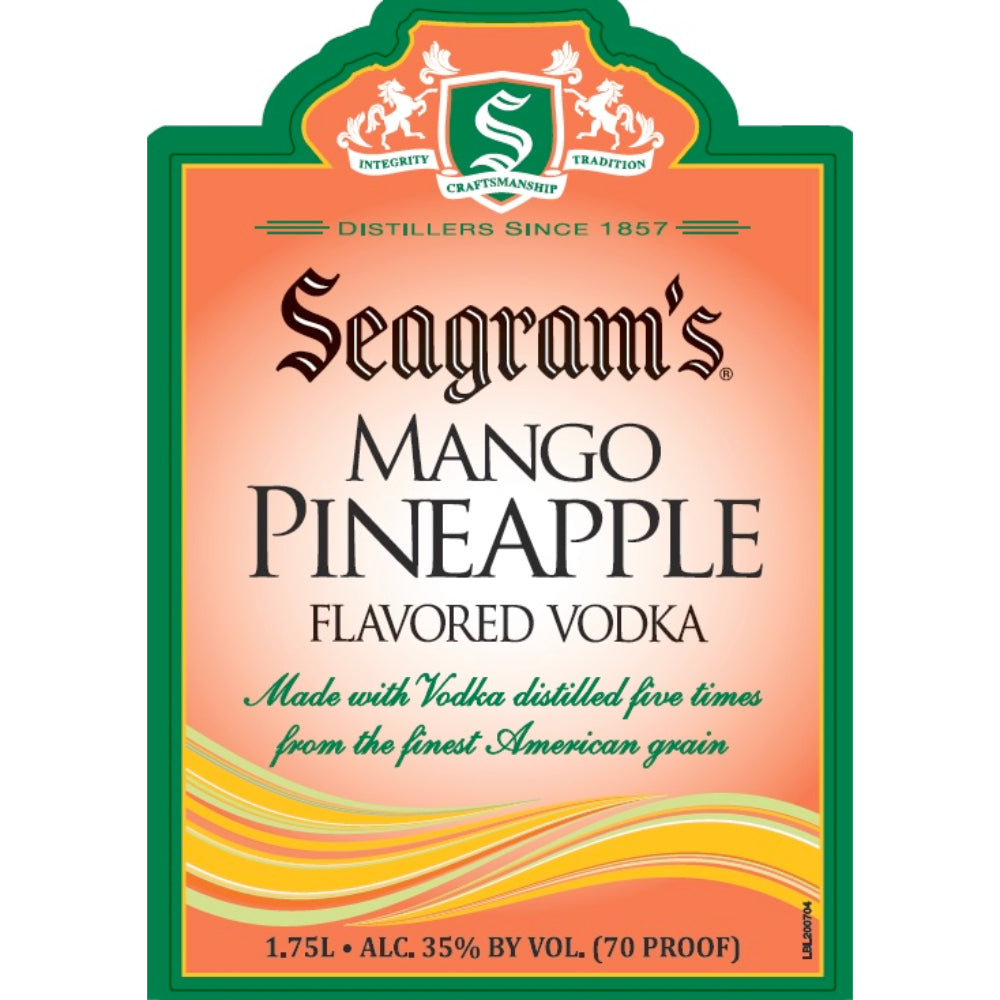 Seagram's Mango Pineapple Vodka 1.75L - Goro's Liquor