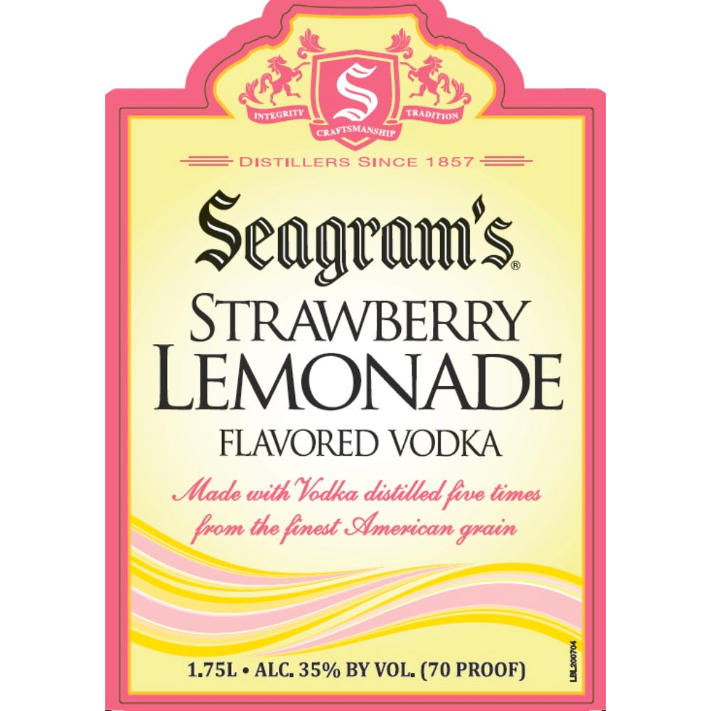 Seagram’s Strawberry Lemonade Vodka 1.75L - Goro's Liquor