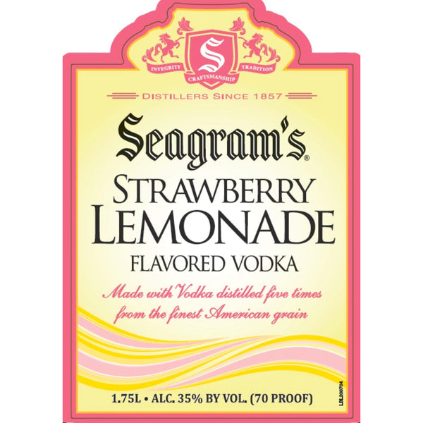 Seagram’s Strawberry Lemonade Vodka 1.75L - Goro's Liquor