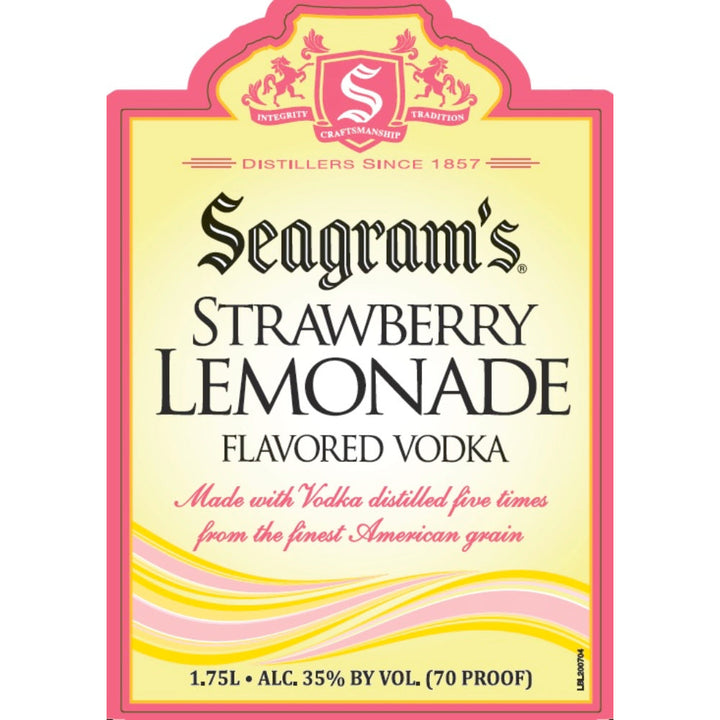 Seagram’s Strawberry Lemonade Vodka 1.75L - Goro's Liquor