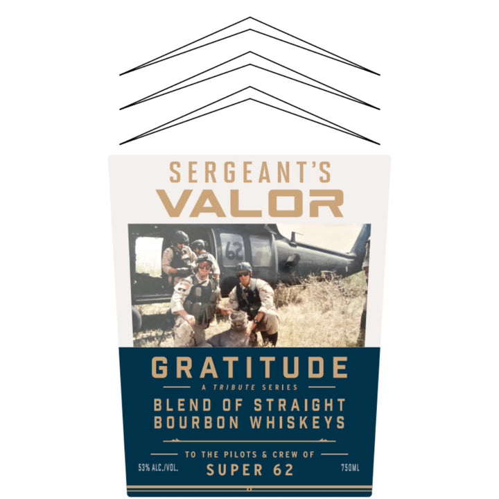 Sergeant’s Valor Gratitude Super 62 Bourbon - Goro's Liquor